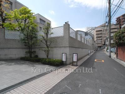 南青山高樹町パークマンションの写真 前面道路
