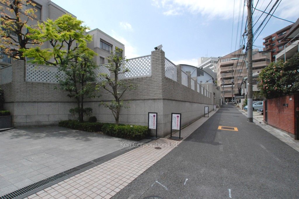 南青山高樹町パークマンションの写真 前面道路