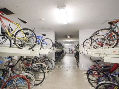 シティフロントタワーの写真 駐輪場