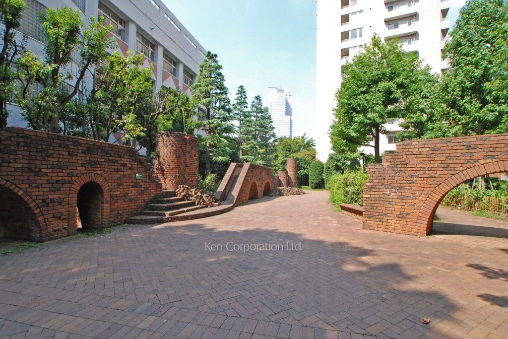 シティフロントタワーの写真 中庭・植栽