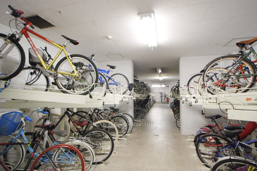 シティフロントタワーの写真 駐輪場