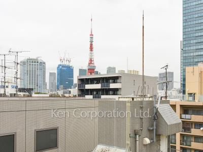 芝パークサイドハイツの写真 眺望（共用部から）