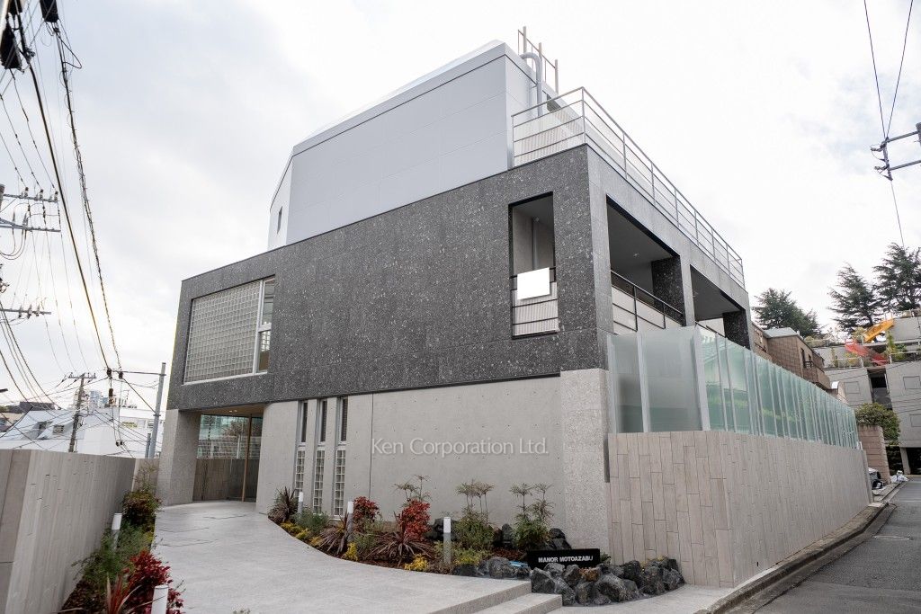 マナー元麻布の写真  外観ひき