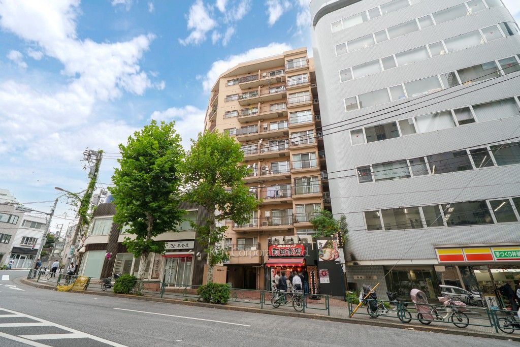 秀和第2高輪レジデンスの写真 外観ひき