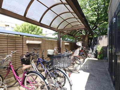 RIS柿の木坂の写真 駐輪場