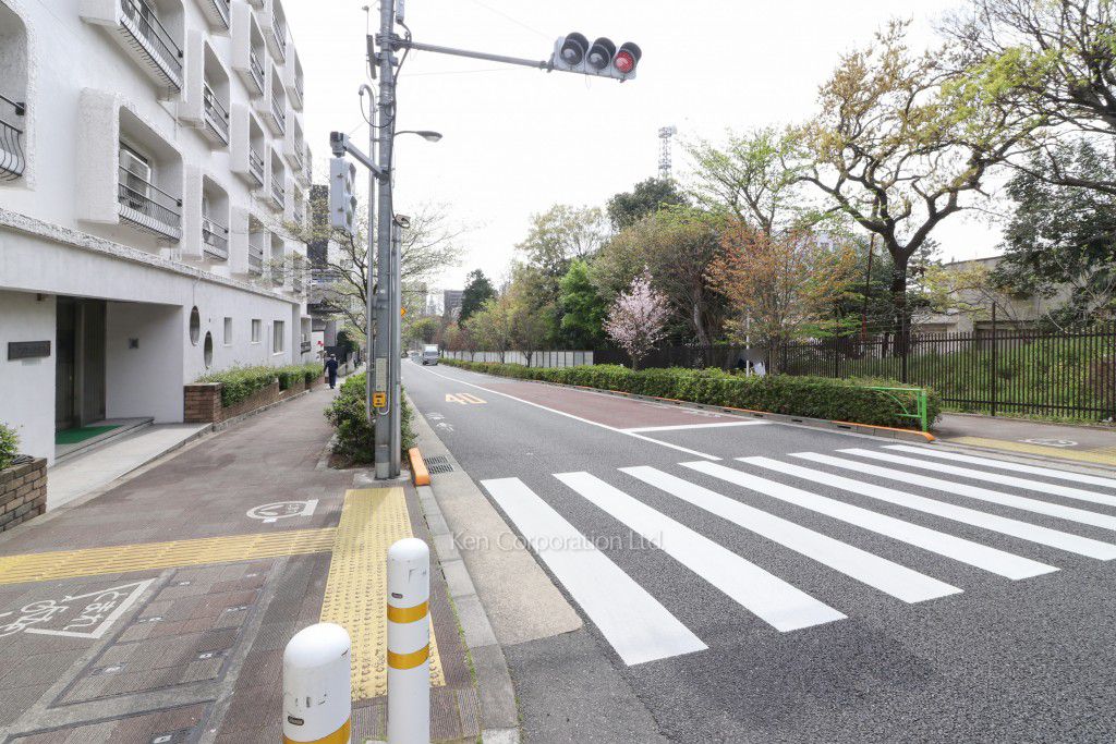 サンハイム目黒の写真 前面道路