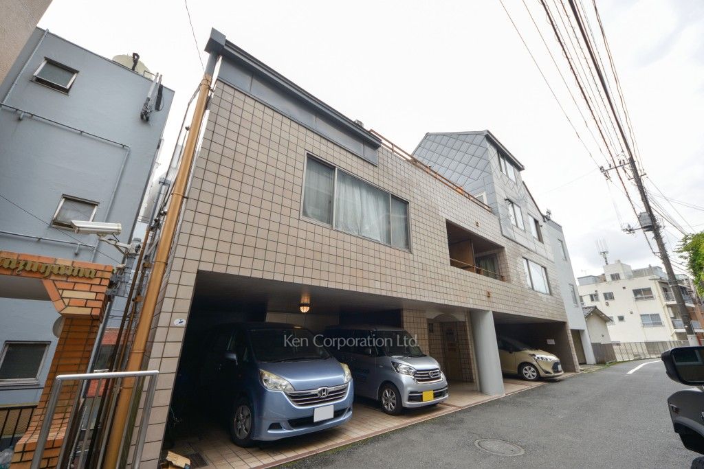 ネオハイツ・ヴェルビュ島津山の写真 外観ひき