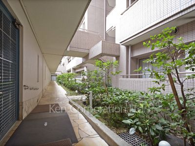 パークハイム神楽坂の写真 共用廊下