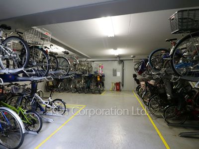 碑文谷ヒルズサレジオ通りの写真 駐輪場