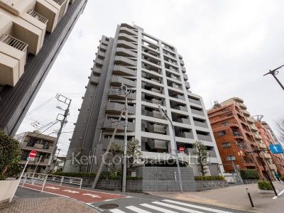 代々木公園パークホームズの写真 外観ひき