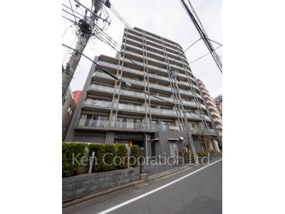 代々木公園パークホームズの写真 外観ひき