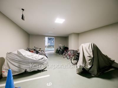  バイク置き場