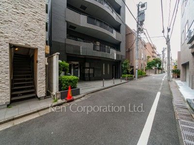 グランドゥール広尾の写真  前面道路