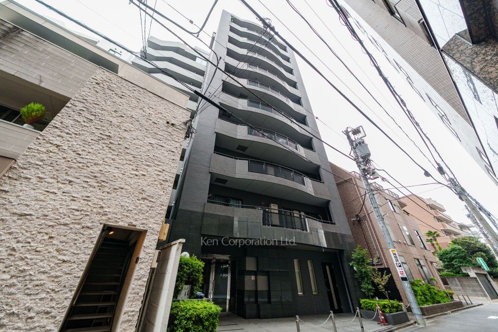 グランドゥール広尾の写真  外観ひき