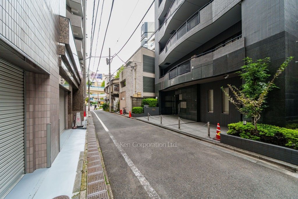 グランドゥール広尾の写真  前面道路