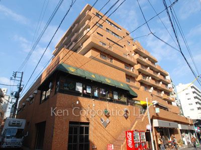 ライオンズマンション麻布十番の写真 外観ひき