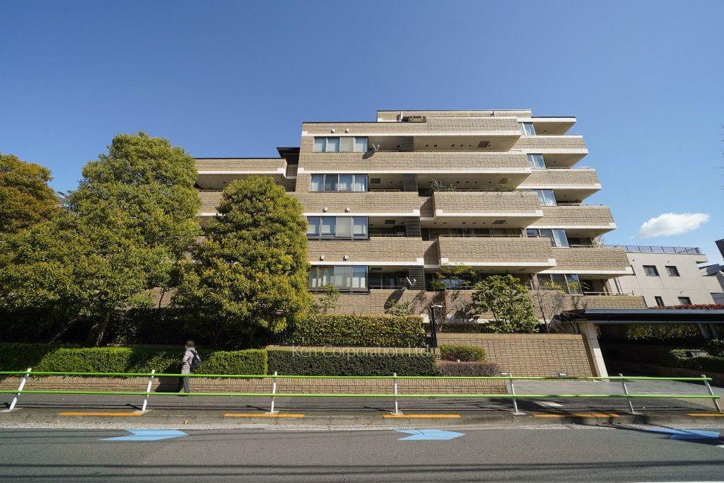 クリスタルコート鳥居坂の写真 外観ひき