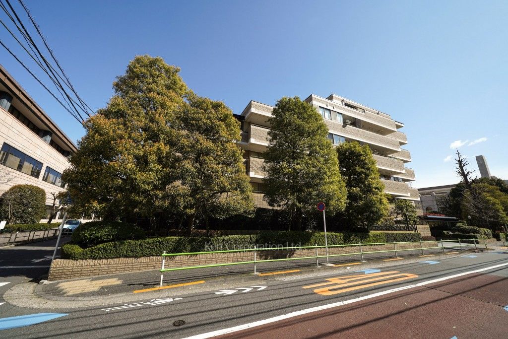 クリスタルコート鳥居坂の写真 外観ひき