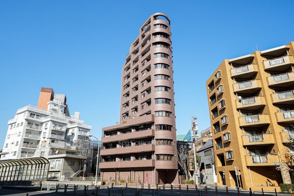 ベルメゾン六本木タワーズの写真 外観ひき