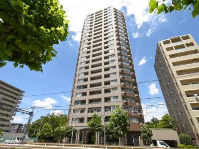 西早稲田シティタワーの写真 外観ひき