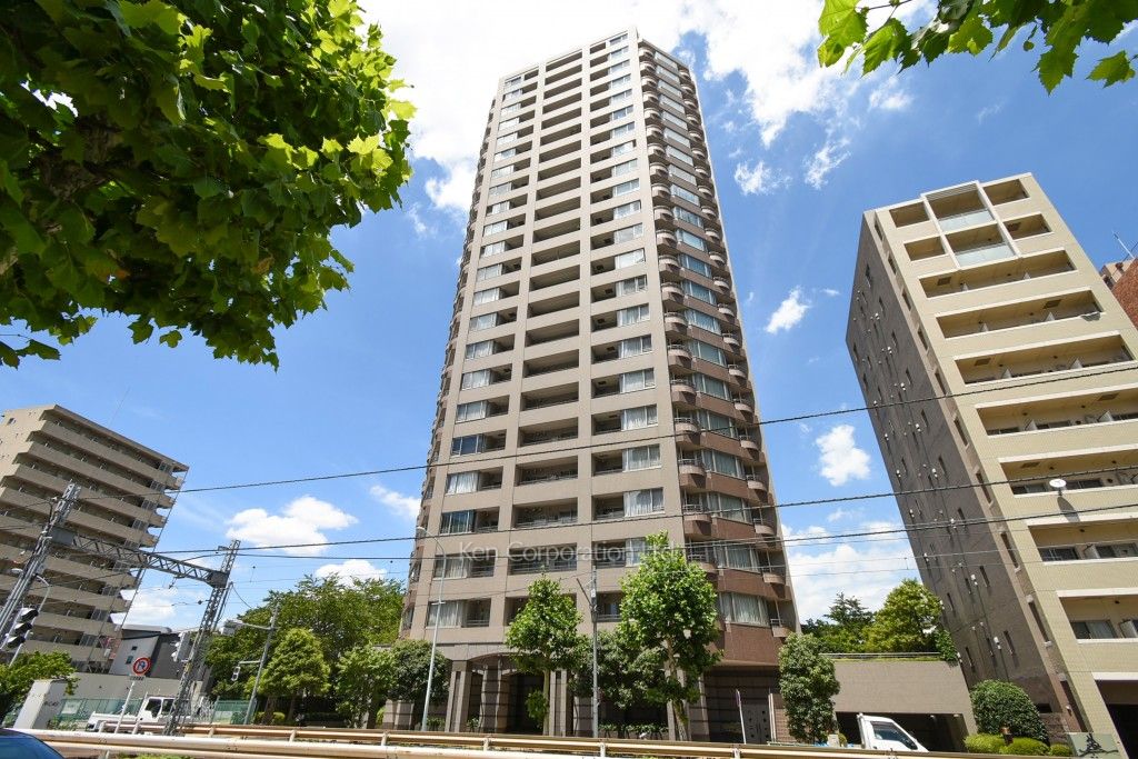 西早稲田シティタワーの写真 外観ひき