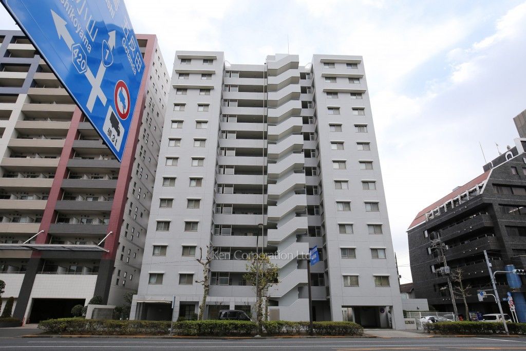 品川戸越パークホームズの写真 外観ひき