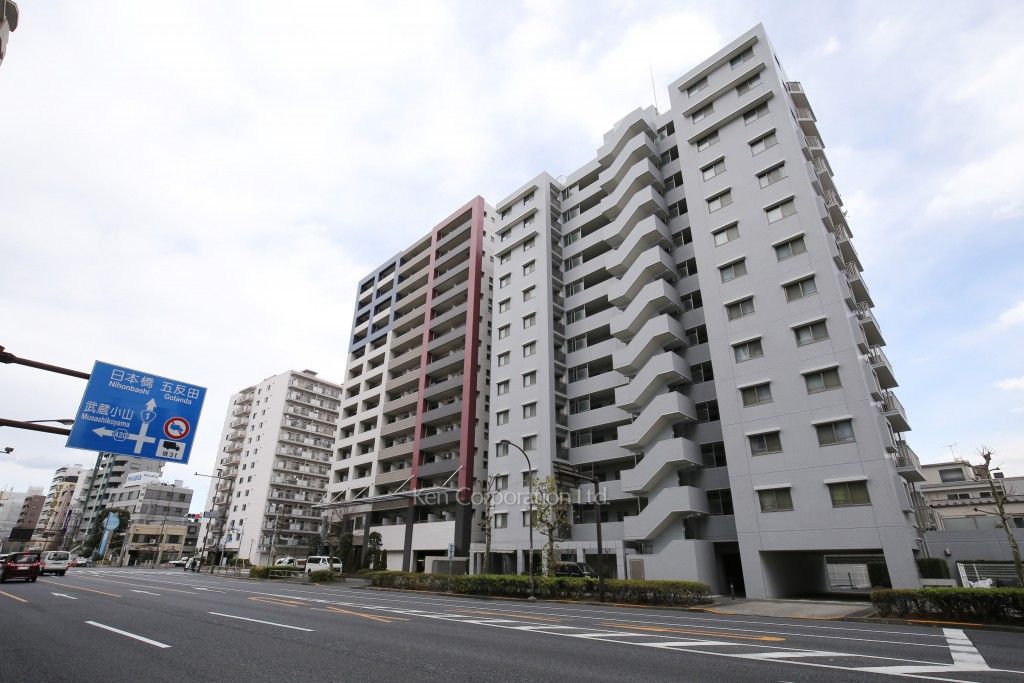 品川戸越パークホームズの写真 外観ひき