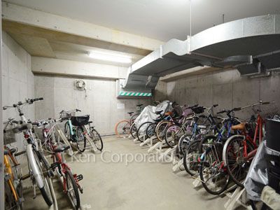 ミュゼダール御殿山の写真 駐輪場