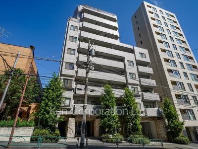 東急ドエルアルス恵比寿の写真 外観ひき
