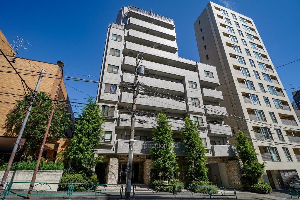 東急ドエルアルス恵比寿の写真 外観ひき