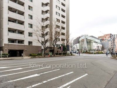 パークハウス渋谷山手の写真 前面道路