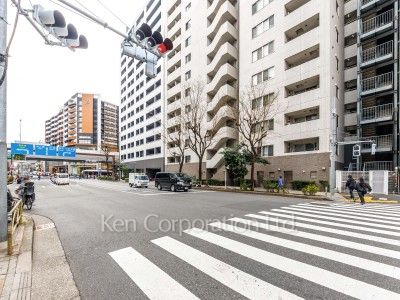 パークハウス渋谷山手の写真 前面道路