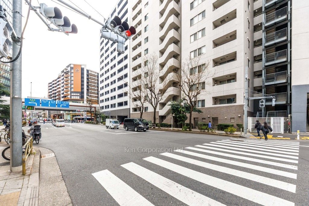 パークハウス渋谷山手の写真 前面道路