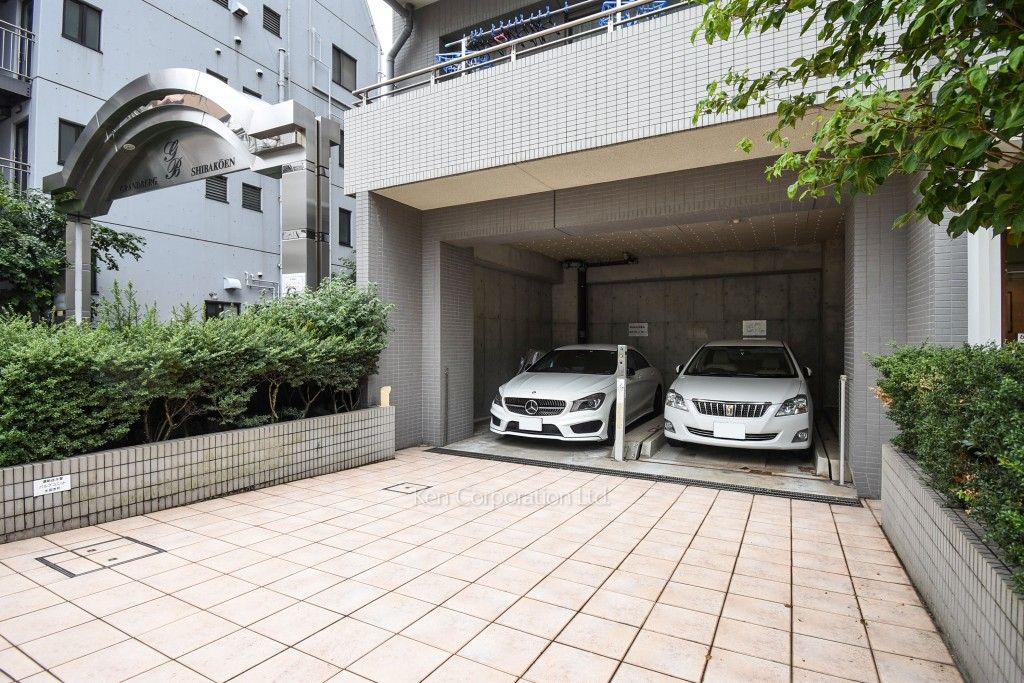 芝公園アパートメントの写真 駐車場