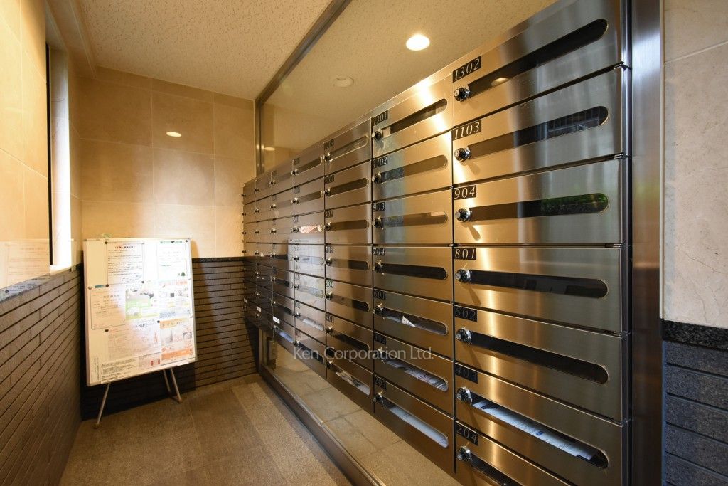 ライオンズステージ麻布の写真 郵便受け