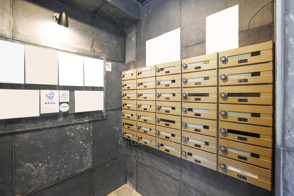 ガレリアコルテ六番町の写真 郵便受け