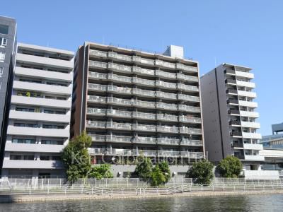 クレストフォルム田町ベイサイドコートの写真 外観ひき