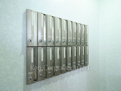 ボヌール麻布十番の写真 郵便受け