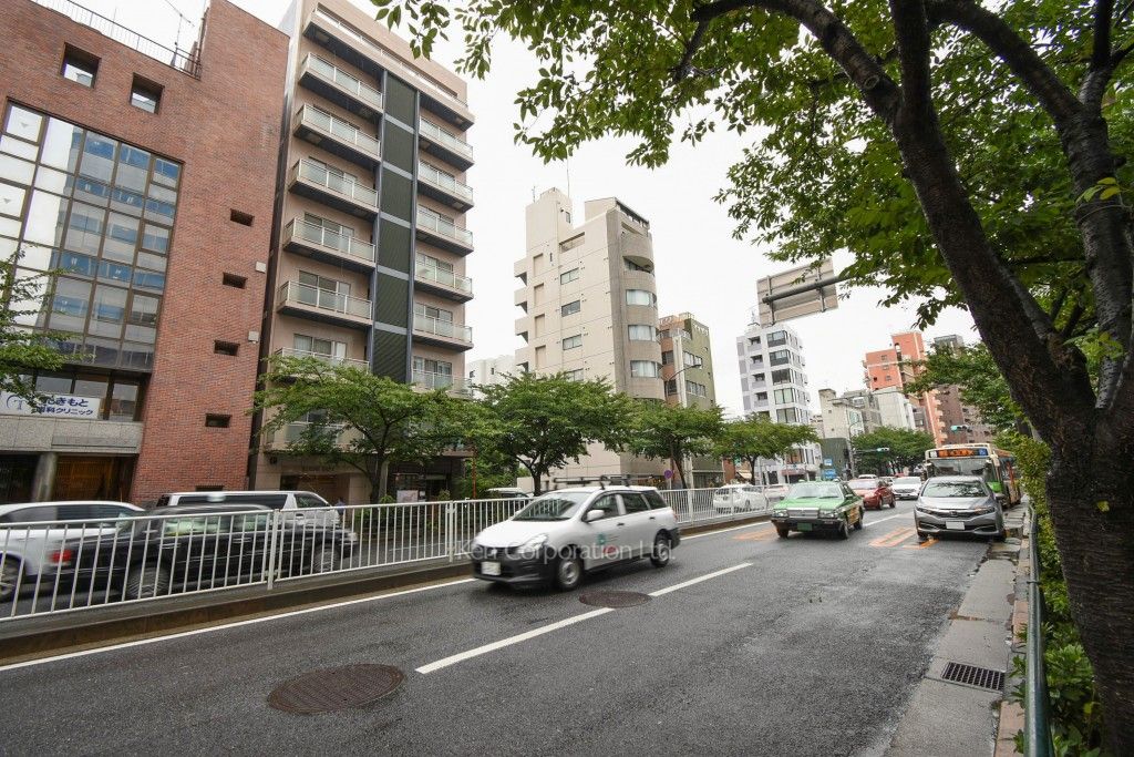 広尾イーストの写真 前面道路