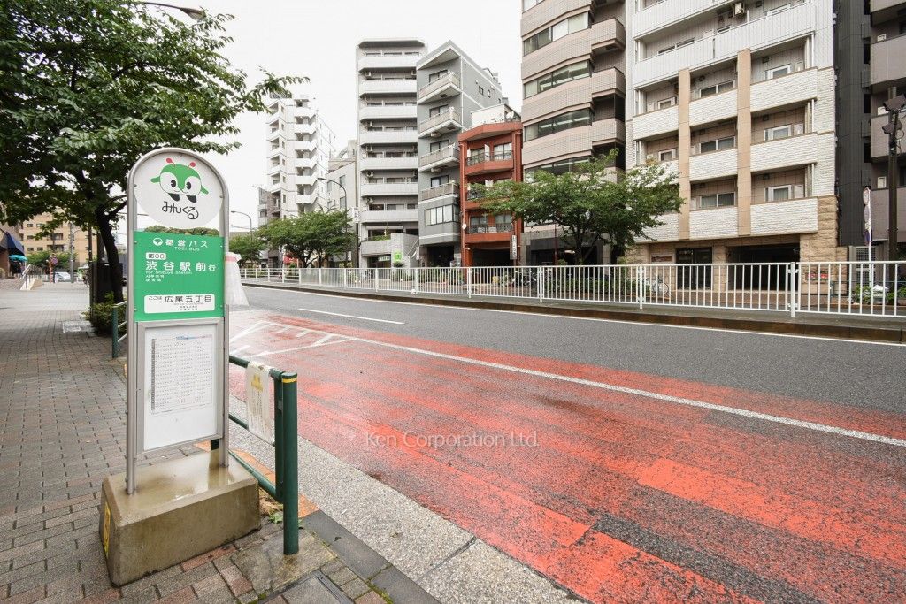 広尾イーストの写真 バス停