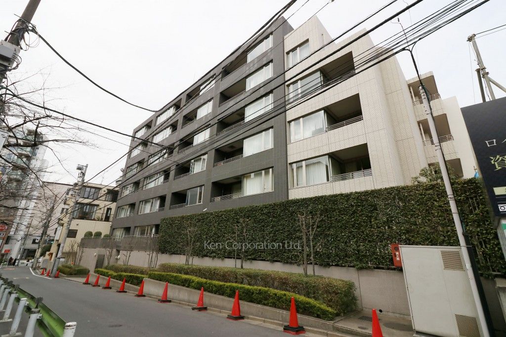 パークハウス麻布笄町の写真 外観ひき