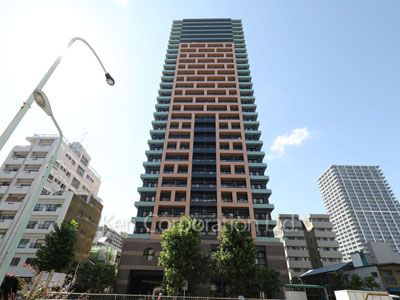 ファミール月島グランスイートタワーの写真 外観ひき