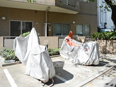 麻布イーストコアの写真 バイク置き場