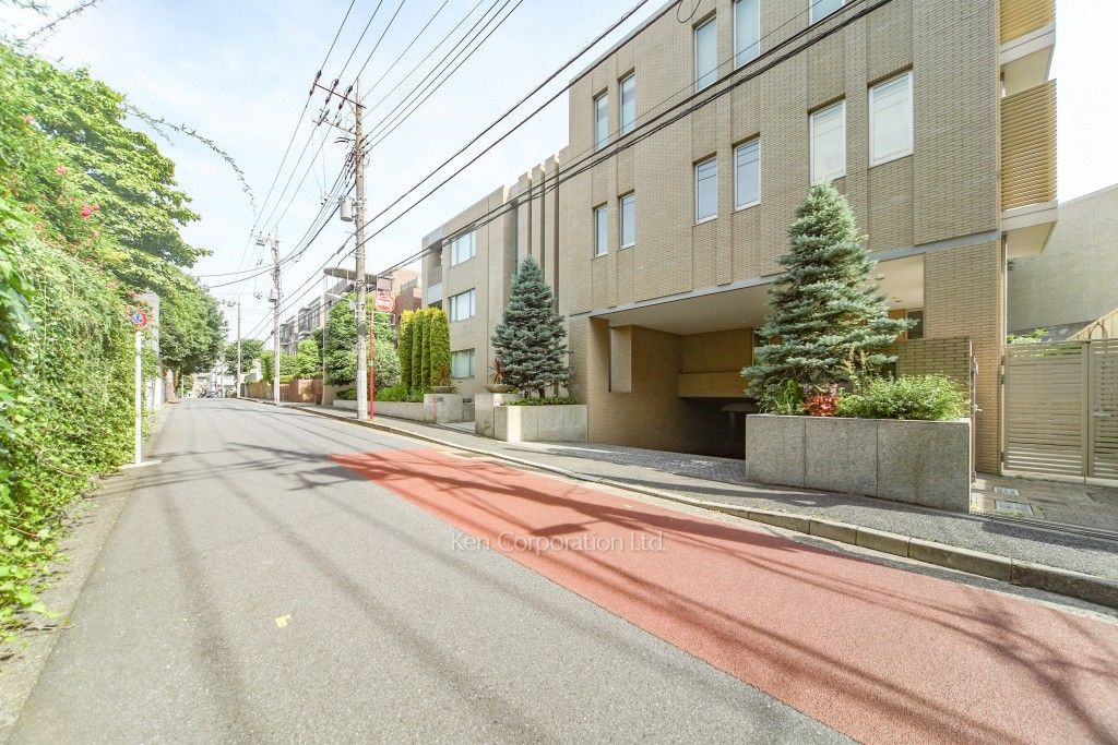 イング島津山の写真 前面道路