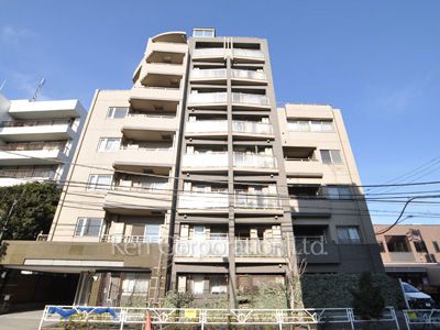 THEパームス代々木上原ヴェールテラスの写真 外観ひき