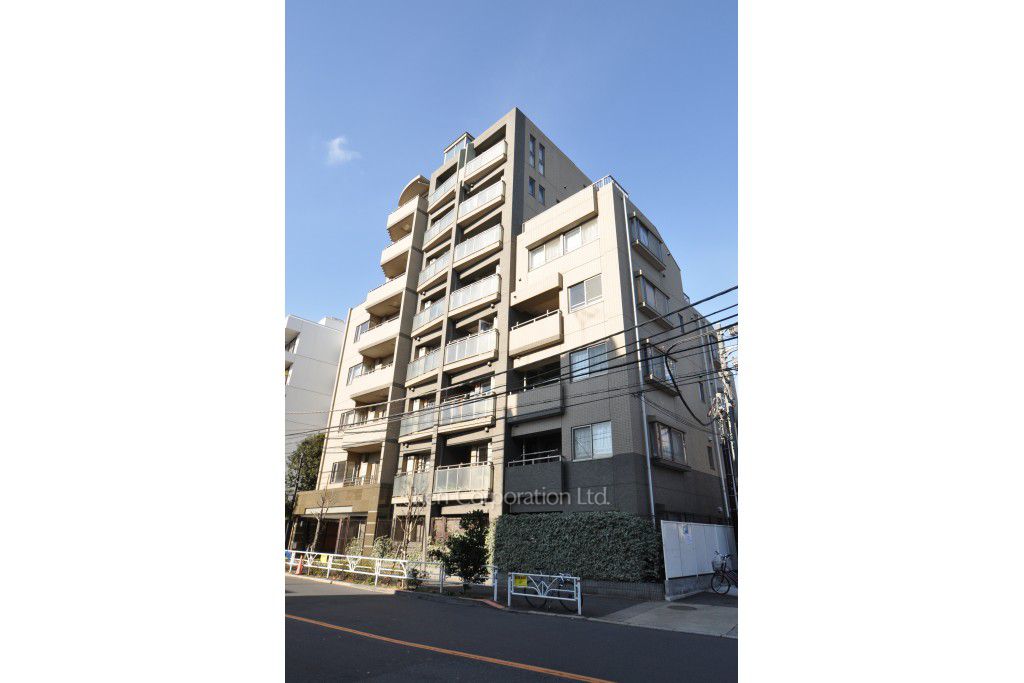 THEパームス代々木上原ヴェールテラスの写真 外観ひき
