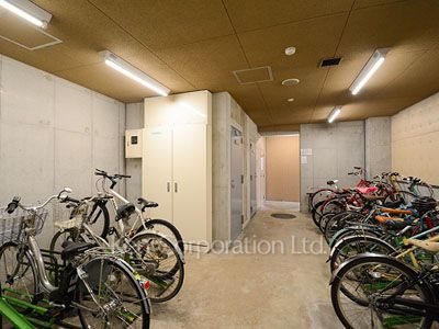 ピアース高輪の写真 駐輪場
