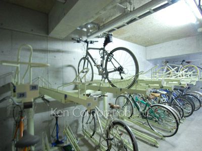ユニテEの写真 駐輪場