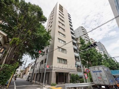 ParkAxis白金台南の写真 外観ひき