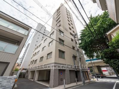 ParkAxis白金台南の写真 外観ひき